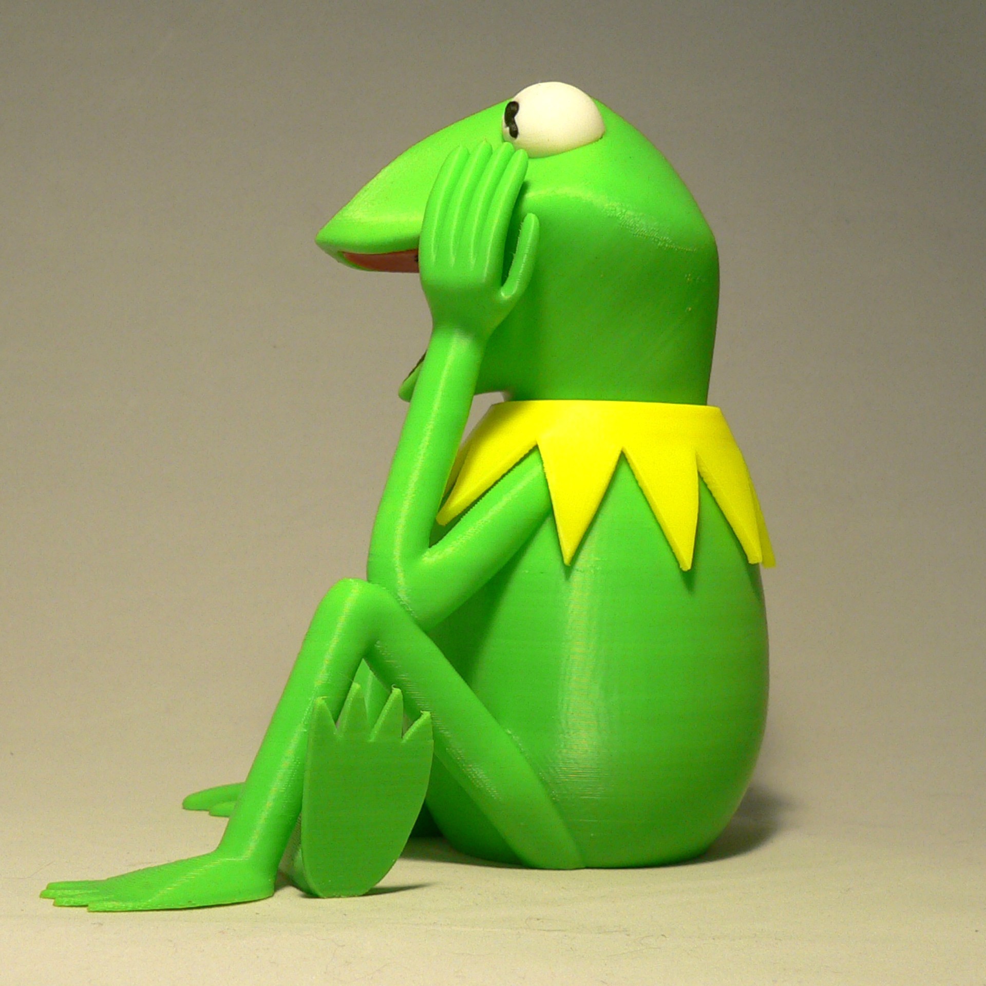 Free 3D file Kermit the Frog 🐸・3D printer model to download・Cults